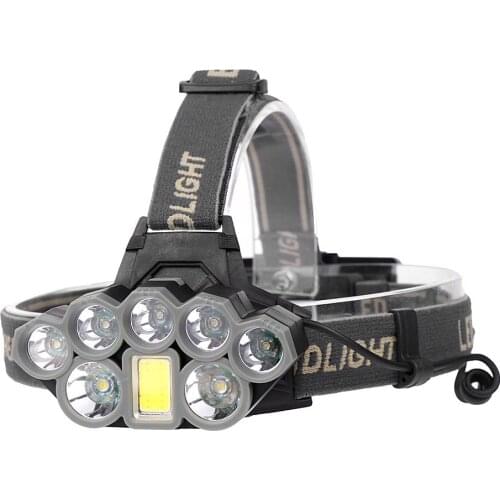 90000 Lumens XMLT6 8T6 LED Headlights USB Charging Headlights Long-range Fishing Headlights Outdoor Glaring Headlights Head Lamp