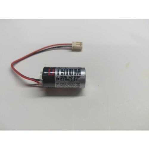 2PCS ER17330V For R13ZA00600300 3.6V Battery with white connector