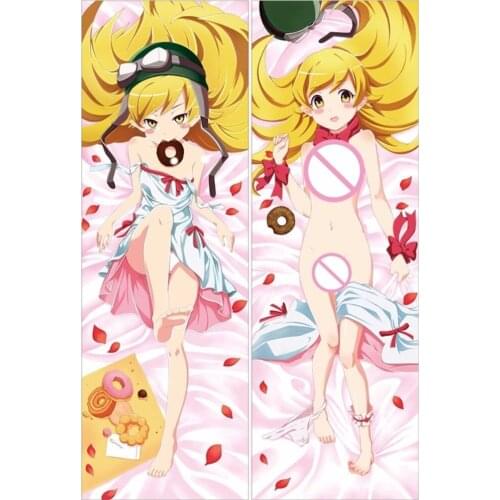 Anime Nisemonogatari Sexy Hugging Body Pillow Case Pet Pillowcase Cover Covers Decorative Pillows Modified 2way Tricot