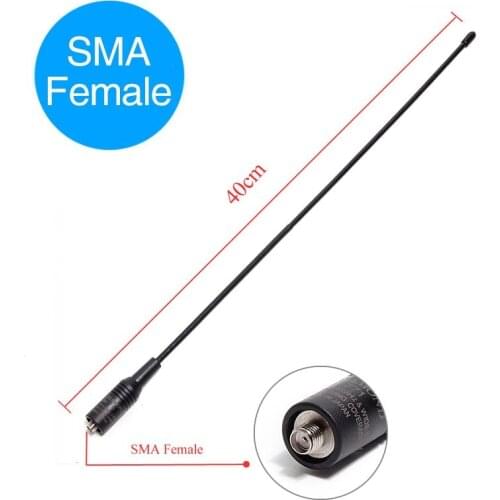 Diamond RH-771 SMA-Female Dual Band 144/430MHz RH771 Flexible Antenna RH 771 for Baofeng UV-5R UV-82 BF-888S Walkie Talkie Radio