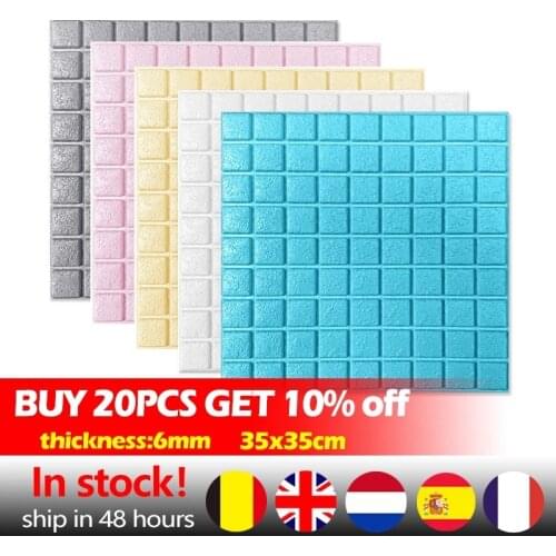 Наклейки кирпич на стену BAILEHON China At AliExpress