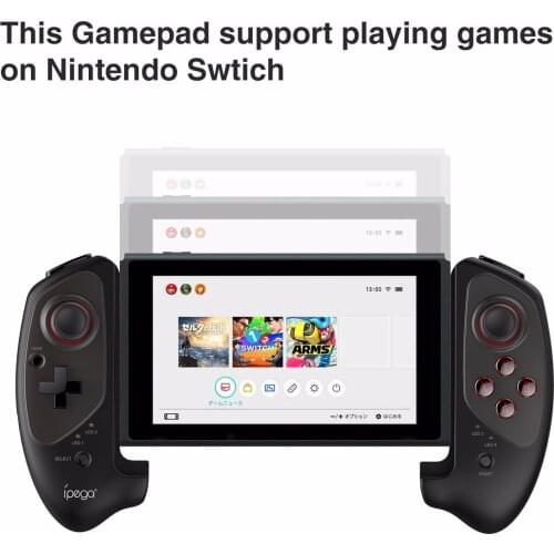 PG-9083s Bluetooth 3.0 Wireless Gamepad for Android / iOS Retractable Gamepad Practical Retractable Handle Pad Joystick