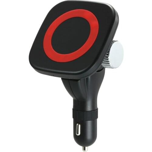 Fast Wireless Car Charger Stand 5W for iPhone X/8/8 Plus/Samsung Galaxy S8/S8+/S7/S6 Edge+/Note 5/LG and QI Enabled Phones