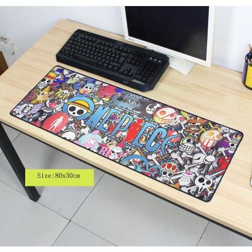One Piece mouse pad large pad to mouse notbook computer mousepad Colourful gaming padmouse gamer to laptop 800x300x3mm mouse mat
