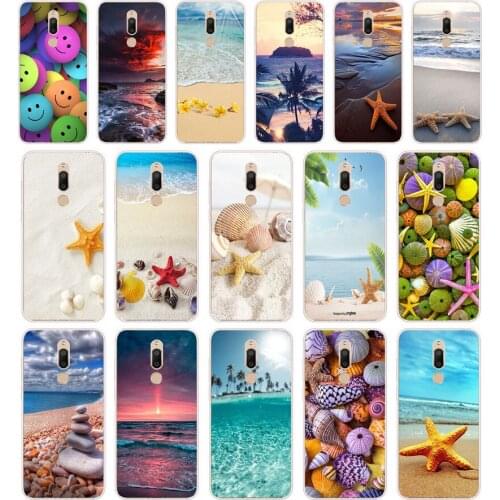 314FG A yellow sea star by the sea gift Soft Silicone Tpu Cover phone Case for Meizu M5 M5C M5S Note M6 M6S M6T case