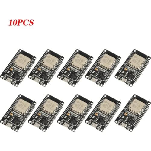 10PCS ESP32 ESP-32 WIFI and Bluetooth Dual Core CPU With Low Power Consumption MCU ESP-32 ESP32 Nodemcu