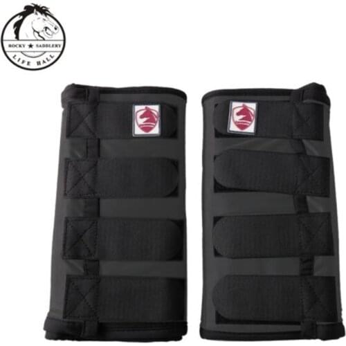 Cavassion Equestrian Horse Ice Compress Legshardness Professional preventing swelling Bandage legguard