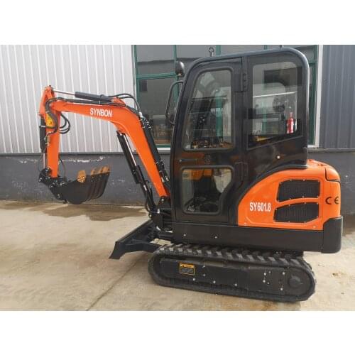 Small Crawler Excavator 1.8Ton Mini Digger Machine With Efficiency Operating