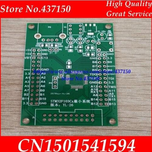 STM32F103C8T6 Minimum System Core Board PCB Board, DIY