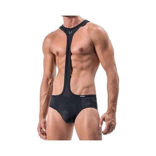 Mens Sexy Connected Pants Comfortable Connected Pants