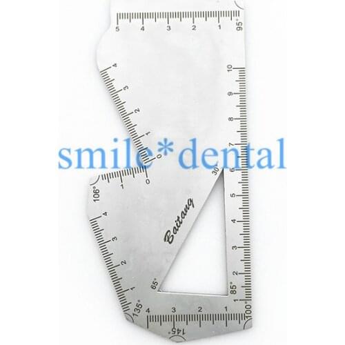 Nasal measuring scale Nasal caliper stainless steel carved plate asal