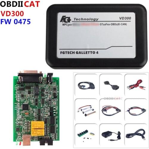 New ECU Chip Tuning FG TECH Fgtech Galletto 2 Master V 54 0386 V54 0475 VD300 BDM OBD With BDM Function