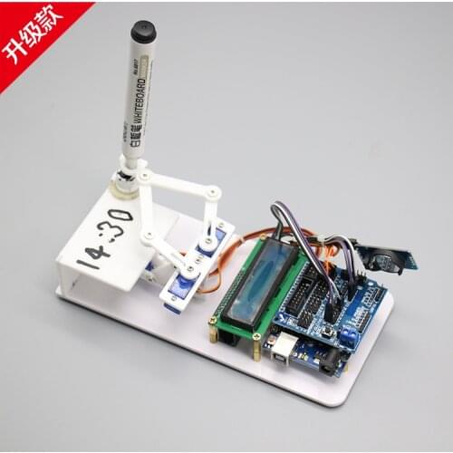 Plotclock Manipulator, Small Clock, Drawing and Writing Robot Suite Steam