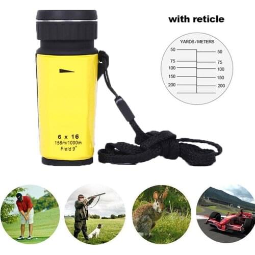 Waterproof Mini Portable Monocular High Quality Telescope Scope Golf Pocket Optical Prism Binoculo Telescope Hunting N4C2