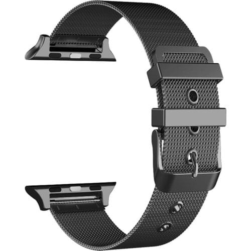 Apple Watch Strap Apple Watch Fine Web Milanis Button Bracelet Apple Watch Metal Strap