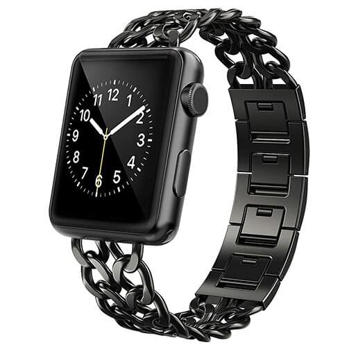 Stainless Steel Strap for Apple Watch series 5 4 40mm 44mm Band Metal Links Bracelet for iwatch series 3 4 5 strap 42mm 38mm