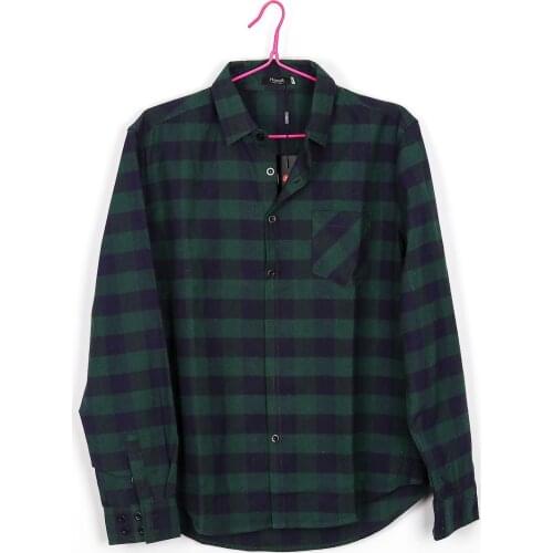 Women Cotton Casual Long Sleeve Shirt Tops Lady Clothes Women Blouses Brand New Excellent Quality Flannel Plaid Shirt