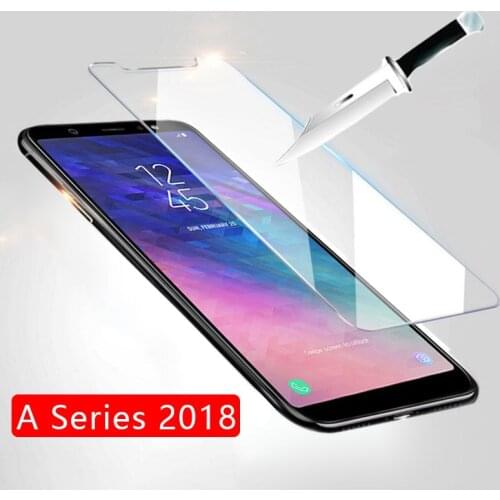 Protective Glass For Samsung A9 A8 A7 A6 Plus A5 Tempered Glas Screen Protector Safety On Galaxy A 5 6 7 8 9 A6plus A7