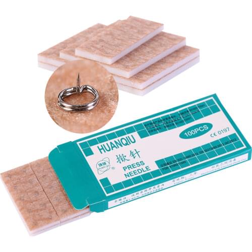 10 boxes Sterile Ear Press Needle Auricular Acupuncture needle Beauty Health Intradermal needle 100pcs / 0.25*1.3mm