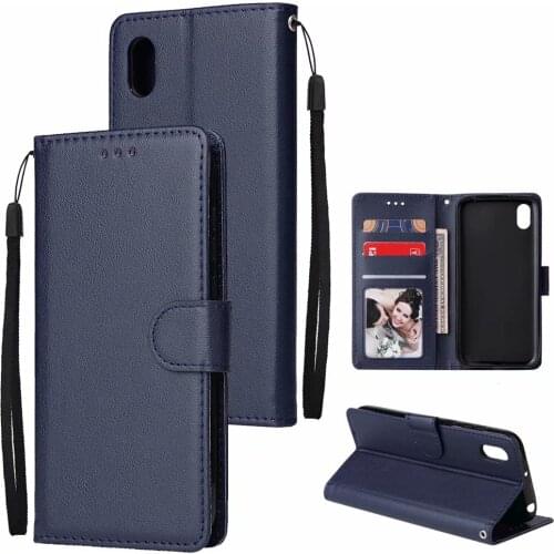 10pcs/lot Solid color Wallet PU Leather +TPU Case for huawei Y5 2019 Honor 8S 20lite 10i P Smart PLUS 2019 With Photo Frame