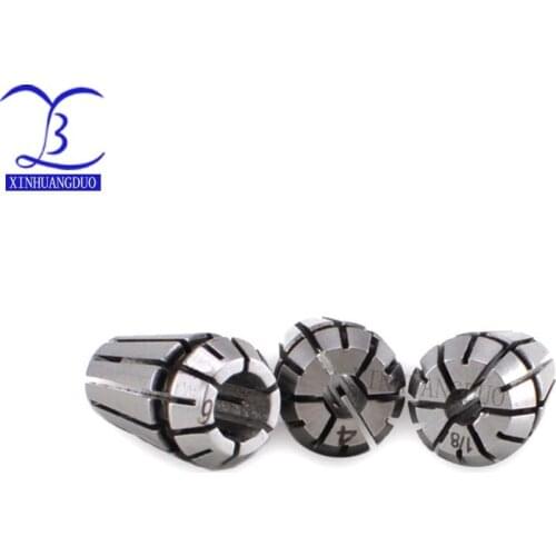 3Pcs ER11 CNC Collet Chucks Tool Bits Holder 1/8 Inch (3.175mm) 4mm 6mm Tool Holder For Engraving Milling Machine