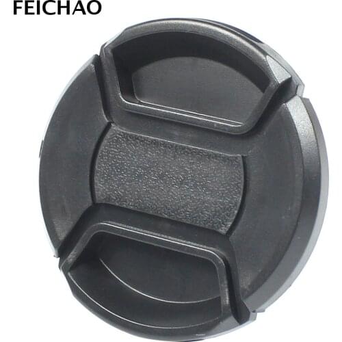 37/40.5/46/49/52/55/58/62/67/72/77/82mm Center Pinch Snap-on Cap Lens Protective Cover for Canon for Nikon for Sony DLSR Cameras