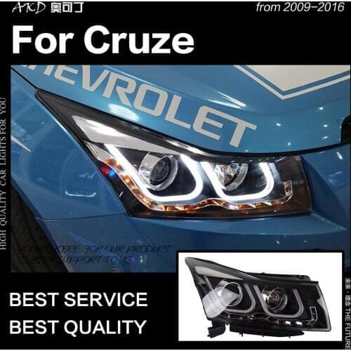AKD Car Styling Head Lamp for Chevrolet Cruze Headlights 2009-2016 Cruze LED Headlight DRL Hid Bi Xenon Auto Accessories