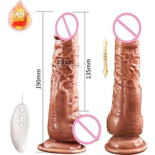 Automatic Telescopic Masturbator For Women Dildo G Spot Vibrator Vibrating Sex Toys Erotic Dildo Vibrator Sex Products Adult Toy