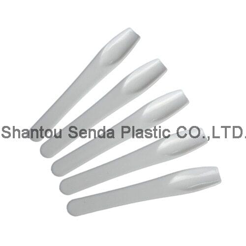 Free shipping100pcs/lot china supplier 7cm plastic spoon,mask cosmetic scoop.good quality make up tools