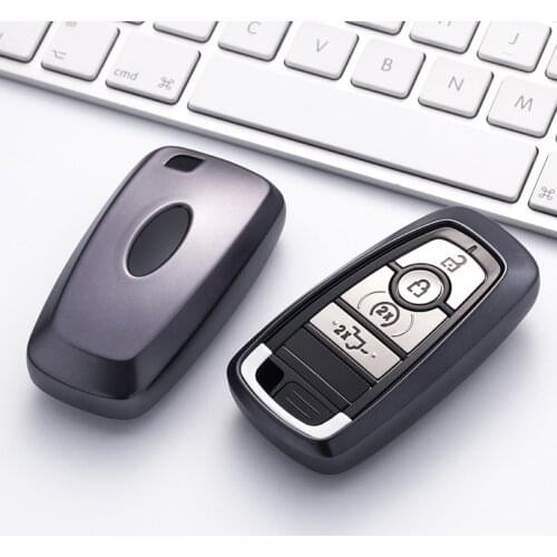 TPU Car Key Case Cover For Ford Fusion Mondeo Mustang Explorer Edge 2015 2016 2017 2018 Fob Shell Protect