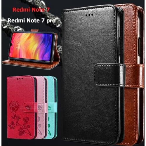 Phone Case For Xiaomi Redmi Note 7 3D Pattern Flip Case For Xiaomi Redmi Note 7 pro Coque Funda Leather Wallet Cover Capas