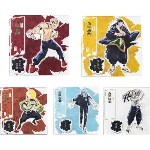 Jujutsu Kaisen Anime Figure Acrylic Stand Model Toy Cool Satoru Action Figures Decoration Cosplay Anime Lovers Collect Gift