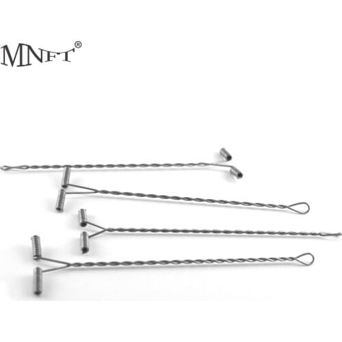 MNFT 10cm Stainless Steel T-shape Fish Balance Rig Hook Arms Connector Free Shipping Wholesale