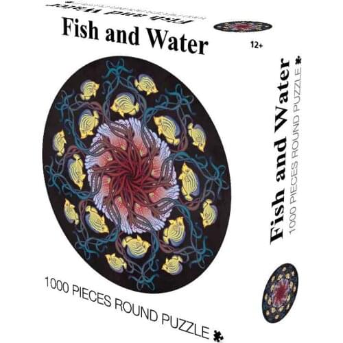 Board game For more 7 years Round Puzzle Educational toys Blocks for adult Stress Relief Toys Kids Smart Colorful Puzzle