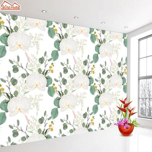 Nature Floral Custom Photo Wallpaper Roll 3d Wallpapers for Living Room Wall Paper Papers Home Decor Vinyl Mural TV Space Rolls