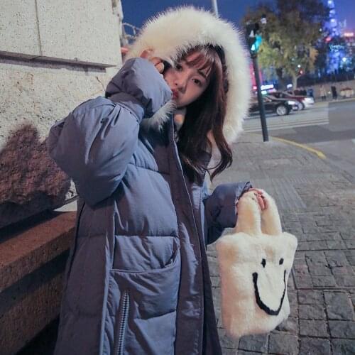 2021 new winter jacket women thick warm down cotton mid-length parka coat womens large size loose Korean winter jacket women