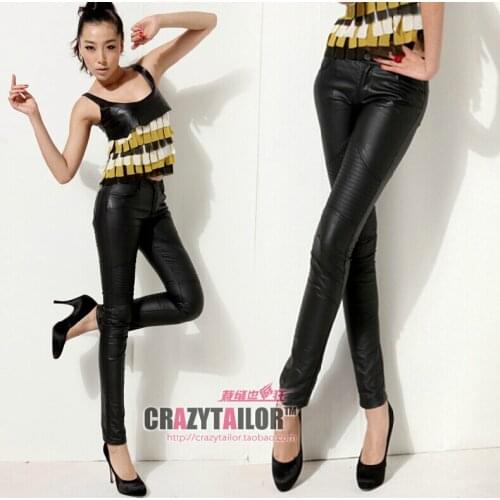New ! Womens Brand Fashin Slim Casual Pencil Pants Feet Pants Ladies Boots Pants Trousers Can Be Customized