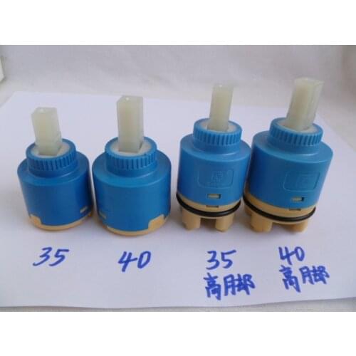 Vidric Hot and cold water faucet valve core mixing valve kitchen basin shower 35/40mm high foot ceramic valve core repair parts