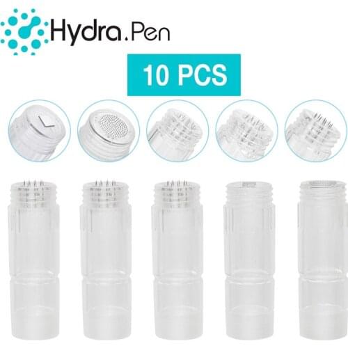 10Pcs Hydra Pen H2 Replacement Cartridge Hydrapen Needle Nano Micro Needles Cartridges for Serum Automatic Infusion Applicator