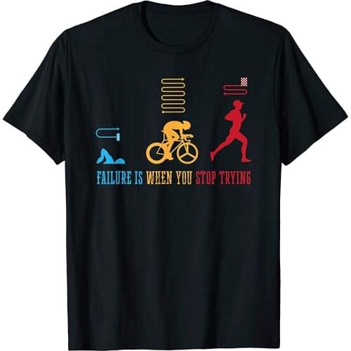 Sports Triathlete Gift Swim Bike Run Triathlon T-Shirt(1)