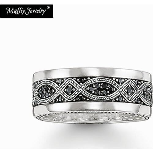 At Long Last Love,Rebellious Band Ring Love Knot ,Europe Style Fashion,Jewerly For Men & Women,2018 Gift In Silver to Lover