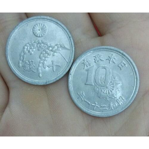 Japan 5 Yen Coins Old Original Coin Collectible Edition 100% Real Rare Coins Random Year