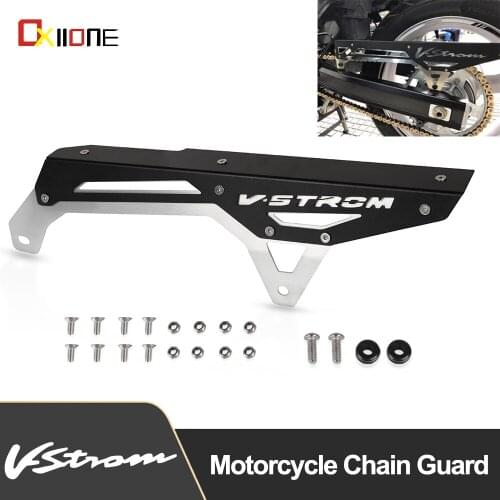 For Suzuki DL 650 1000 V-strom 650 1000 Motorcycle Sprocket Chain Guard Cover Protector DL650 DL1000 VSTROM 650 1000 XT Parts