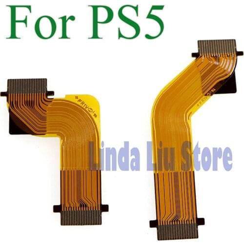 40pcs For PlayStation 5 PS5 Gamepad L1 R1 R2 L2 button board cable Connect Left Right Trigger To PCB Adaptive Motor Ribbon Cable