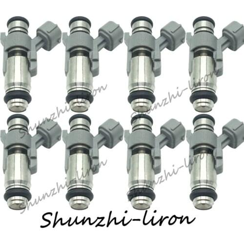 8pcs High quality 4 holes Fuel Injectors Injection IPM018 for Peugeot 1007 206 207 307 1.4 16v For Citroen C3 C4 1984F4 IPM-018