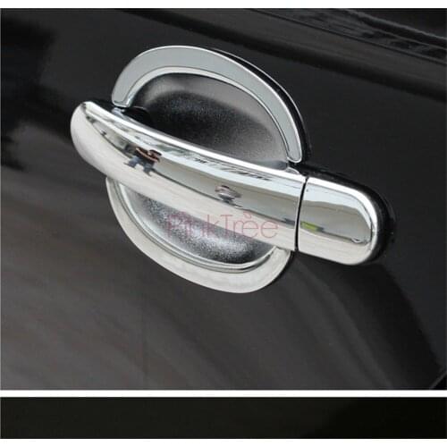 Accessories For Volkswagen VW Tiguan 2009 2010 2011 2012 2013 2014 2015 2016 Car Styling Door Handle Cover Bowl Insert Panel