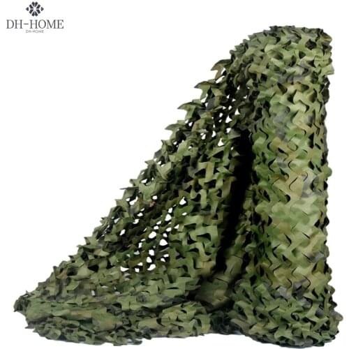 DH Woodland Reinforced Camouflage Net Military Hunting Jungle for Pergola Gazebo Mesh Hide Garden Shade Outdoor Awning Cover