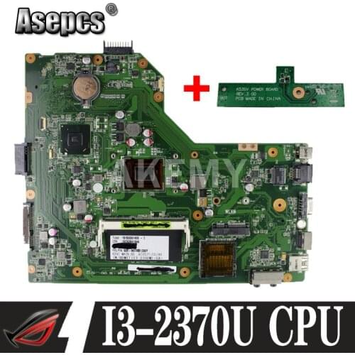 Asepcs For Asus X54C K54C Laptop motherboard hm65 REV.3.0 With I3-2370U test good