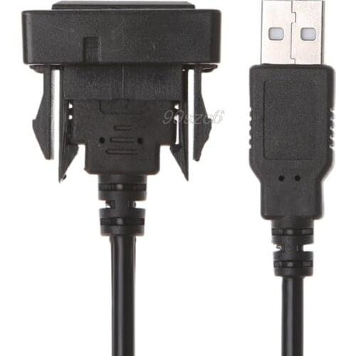 Auto Car Styling 12-24V AUX USB Port Cable Adapter Cord Wire USB Charging Adapter for Toyota VIGO/Vios/Corolla DropShip
