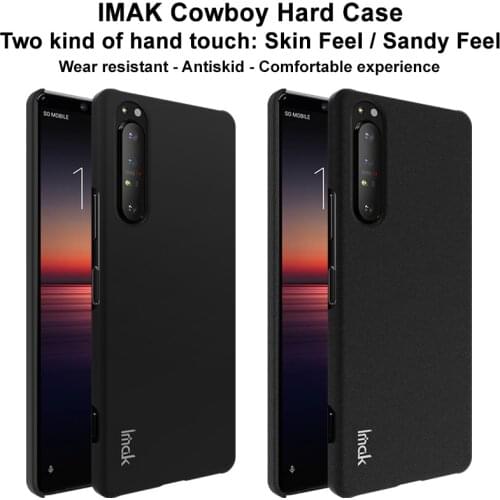 For Sony Xperia 1 II Case IMAK Cowboy Thin And Light Hard Plastic Back Cover Case for Sony Xperia 1 II